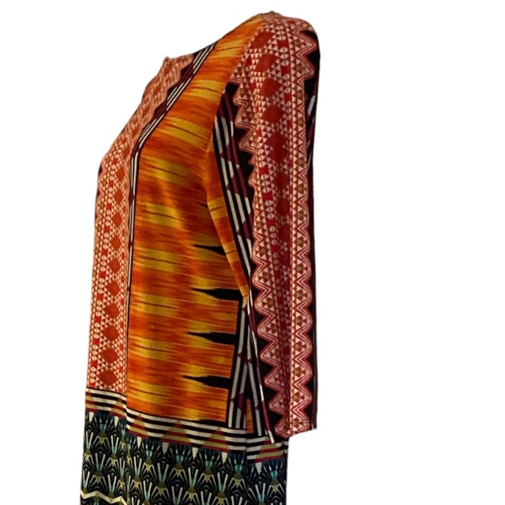 Monroe & Main Stretchy Shift Colorful Career Office Casual Church Vacation Dress - Picture 9 of 14